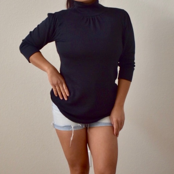Michael Stars Tops - Michael Stars shimmery mock sweater